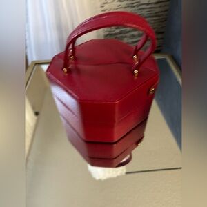 Elegant Red Women's jewelry box